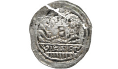 Medieval coins
POLSKA / POLAND / POLEN / POLOGNE / POLSKO

Mieszko III (1173-1202). brakteat (bracteate) łaciński - dwie półpostacie - RARE 
AW: D...