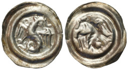 Medieval coins
POLSKA / POLAND / POLEN / POLOGNE / POLSKO

Leszek Biały (1202-1227). brakteat (bracteate) - SMOK - BEAUTIFUL i RARE 
AW: Smok skrz...