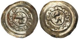 Medieval coins
POLSKA / POLAND / POLEN / POLOGNE / POLSKO

Leszek Biały (1202-1227). brakteat (bracteate) - Lew - BEAUTIFUL i RARE 
AW: Lew kroczą...