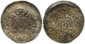 Medieval coins
POLSKA / POLAND / POLEN / POLOGNE / POLSKO

Władysław II Odonic (1207-1238). Denar jednostronny do 1239, Gniezno głowa świętego Wojc...