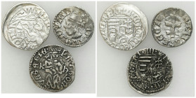 Medieval coins
POLSKA / POLAND / POLEN / POLOGNE / POLSKO

Polska/Węgry. Denar, set 3 pieces 

W zestawie:Ludwik I Andegaweński (1370-1382). Dena...