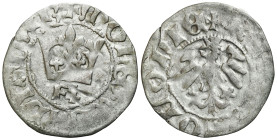 Medieval coins
POLSKA / POLAND / POLEN / POLOGNE / POLSKO

Władysław Jagiełło (1386-1434). Pógrosz (Half grosz) (1412-1414), Krakow / Cracow - lite...
