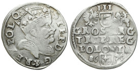 Stephen Báthory
POLSKA / POLAND / POLEN / POLOGNE / POLSKO

Stefan Batory. Trojak (3 Groschen - Grosze ) 1586, Poznań / Posen 

Na awersie w lege...