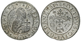 Stephen Báthory
POLSKA / POLAND / POLEN / POLOGNE / POLSKO

Stefan Batory. Szeląg oblężniczy 1577, Gdansk / Danzig - RARE 
AW: Postać Chrystusa. W...