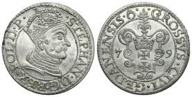 Stephen Báthory
POLSKA / POLAND / POLEN / POLOGNE / POLSKO

Stefan Batory. Groschen (Grosz) 1579, Gdansk / Danzig - BEAUTIFUL 

Drugi, a zarazem ...