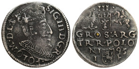 Sigismund III Vasa - collection of troyak
POLSKA / POLAND / POLEN / POLOGNE / POLSKO

Zygmunt III Waza. Trojak (3 Groschen - Grosze ) 1595, Olkusz ...