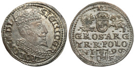 Sigismund III Vasa - collection of troyak
POLSKA / POLAND / POLEN / POLOGNE / POLSKO

Zygmunt III Waza. Trojak (3 Groschen - Grosze ) 1596, Olkusz ...