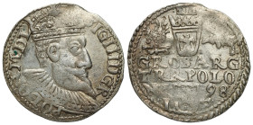 Sigismund III Vasa - collection of troyak
POLSKA / POLAND / POLEN / POLOGNE / POLSKO

Zygmunt III Waza. Trojak (3 Groschen - Grosze ) 1598, Olkusz ...