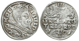 Sigismund III Vasa - collection of troyak
POLSKA / POLAND / POLEN / POLOGNE / POLSKO

Zygmunt III Waza, Trojak (3 Groschen - Grosze ) 1601, Poznań ...