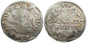 Sigismund III Vasa - collection of troyak
POLSKA / POLAND / POLEN / POLOGNE / POLSKO

Zygmunt III Waza. Trojak (3 Groschen - Grosze ) 1598, Wschowa...