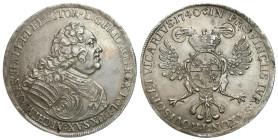 Augustus III the Sas 
POLSKA / POLAND / POLEN / SACHSEN / SAXONY / FRIEDRICH AUGUST II / DRESDEN / LEIPZIG

August III Sas. Talar (Thaler) 1740, Wi...