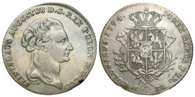 Stanislaus Augustus Poniatowski 
POLSKA / POLAND / POLEN / POLOGNE / POLSKO

Stanisław August Poniatowski. Talar (Thaler) 1794, Warszawa- odmiana 3...