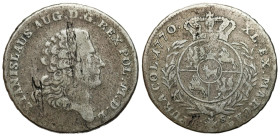 Stanislaus Augustus Poniatowski 
POLSKA / POLAND / POLEN / POLOGNE / POLSKO

Stanisław August Poniatowski. Dwuzłotówka (8 groszy) 1770 IS, Warszawa...