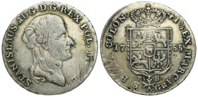 Stanislaus Augustus Poniatowski 
POLSKA / POLAND / POLEN / POLOGNE / POLSKO

Stanisław August Poniatowski. Dwuzłotówka (8 groszy) 1788 EB, Warszawa...