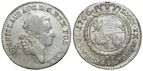Stanislaus Augustus Poniatowski 
POLSKA / POLAND / POLEN / POLOGNE / POLSKO

Stanisław August Poniatowski. Złotówka (4 grosze) 1766, Warszawa 
AW:...