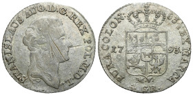 Stanislaus Augustus Poniatowski 
POLSKA / POLAND / POLEN / POLOGNE / POLSKO

Stanisław August Poniatowski. Złotówka (4 grosze) 1793 MV, Warszawa 
...
