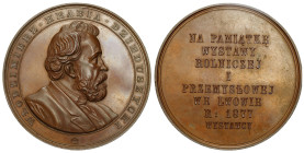 Medals and plaques
POLSKA / POLAND / POLEN / POLOGNE / POLSKO

Medal to commemorate the Agricultural and Industrial Exhibition in Lviv 1877 - BEAUT...