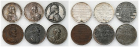 Medals and plaques
POLSKA / POLAND / POLEN / POLOGNE / POLSKO

Medals - Royal Suite - copies, set of 6 pieces 

Medale autorstwa J.J. Reichela z ...