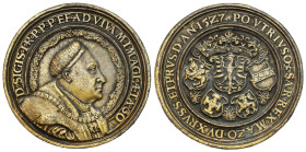 Medals and plaques
POLSKA / POLAND / POLEN / POLOGNE / POLSKO

Sigismund I the Old. Medal 1527 - LATE COPY 

Powtórka jednego z najrzadszych pols...