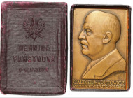 Medals and plaques
POLSKA / POLAND / POLEN / POLOGNE / POLSKO

Small Plaque MW (40x27) - President Gabriel Narutowicz in a box 

Oryginalne pudeł...