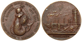 Medals and plaques
POLSKA / POLAND / POLEN / POLOGNE / POLSKO

Medal. Commemoration of the destruction of the Poniatowski Bridge 1915 
AW: Syrenka...