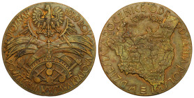 Medals and plaques
POLSKA / POLAND / POLEN / POLOGNE / POLSKO

II RP. Medal National Exhibition, Pozna / Posen 1929 
AW: Kompozycja przemysłu i ro...