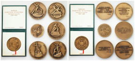 Medals and plaques
POLSKA / POLAND / POLEN / POLOGNE / POLSKO

Religious medals, set of 7 pieces, bronze 

W znacznej przewadze medal Drogi Krzyż...