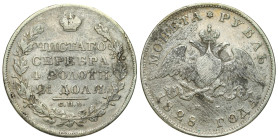 Russia
RUSSIA / RUSSLAND / РОССИЯ / MOSCOW / PETERSBURG

Rosja. Nicholas I Rubel (Rouble) 1828 СПБ-НГ, Petersburg 
AW: Dwugłowy orzeł rosyjski pod...