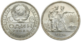 Russia
RUSSIA / RUSSLAND / РОССИЯ / MOSCOW / PETERSBURG

Rosja, ZSRR. Rubel (Rouble) 1924 ПЛ, Petersburg 

Pięknie zachowane.

Details: 10,08 g...