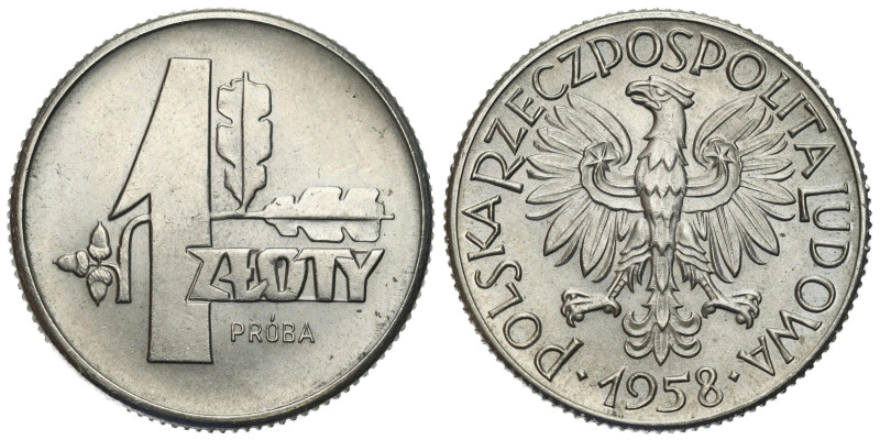 Nickel coins - PROBAS
POLSKA / POLAND / POLEN / PROBA / PATTERN

PRL. PRÓBA N...