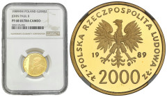 Polish Gold Coins since 1945
POLSKA / POLAND / POLEN / POLOGNE / POLSKO

PRL. 2.000 złotych 1989 Papież Jan Paweł II kratka NGC PF68 ULTRA CAMEO 
...