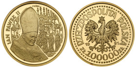 Polish Gold Coins since 1945
POLSKA / POLAND / POLEN / POLOGNE / POLSKO

III RP. PRÓBA złoto 100.000 złotych 1991 Jan Paweł II Ołtarz 

Moneta PR...