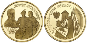 Polish Gold Coins since 1945
POLSKA / POLAND / POLEN / POLOGNE / POLSKO

III RP. 200 złotych 1996 Henryk Sienkiewicz - RZADKOŚĆ 

Nakład 1000 szt...