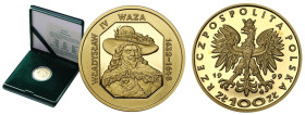 Polish Gold Coins since 1945
POLSKA / POLAND / POLEN / POLOGNE / POLSKO

III RP. 100 złotych 1999, Władysław IV Waza - RZADKOŚĆ 

Moneta w orygin...