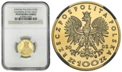 Polish Gold Coins since 1945
POLSKA / POLAND / POLEN / POLOGNE / POLSKO

III RP. 100 złotych 2002 Kazimierz III Wielki NGC PF69 ULTRA CAMEO (2 MAX)...