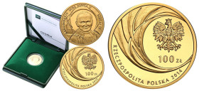 Polish Gold Coins since 1945
POLSKA / POLAND / POLEN / POLOGNE / POLSKO

III RP. 100 złotych 2014 Kanonizacja Papieża Jana Pawła II 

Moneta w or...