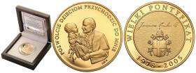 Polish Gold Coins since 1945
POLSKA / POLAND / POLEN / POLOGNE / POLSKO

III RP. Medal 2005 Papież Jan Paweł II - Wielki Pontyfikat 

Piękny, men...