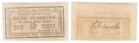 Polish Banknotes - Kosciuszko Insurrection Collection
POLSKA / POLAND / POLEN / POLOGNE / POLSKO

Insurekcja Kościuszkowska 4 złote / zlote 1794 se...
