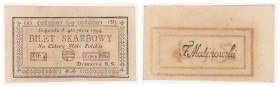 Polish Banknotes - Kosciuszko Insurrection Collection
POLSKA / POLAND / POLEN / POLOGNE / POLSKO

Insurekcja Kościuszkowska 4 złote / zlote 1794 se...