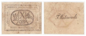 Polish Banknotes - Kosciuszko Insurrection Collection
POLSKA / POLAND / POLEN / POLOGNE / POLSKO

Insurekcja Kościuszkowska 10 groszy 1794 

Przy...