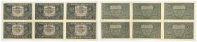 Polish banknotes 1916 - 1948
POLSKA / POLAND / POLEN / POLOGNE / POLSKO

5 marek polskich 1919 seria CY, zestaw 6 sztuk 

Niektóre egzemplarze ma...