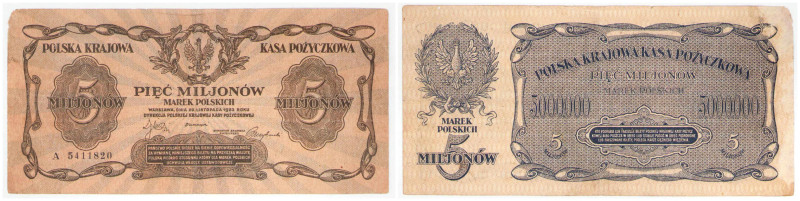 Polish banknotes 1916 - 1948
POLSKA / POLAND / POLEN / POLOGNE / POLSKO

5.00...