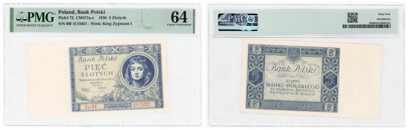 Polish banknotes 1916 - 1948
POLSKA / POLAND / POLEN / POLOGNE / POLSKO

5 zł...
