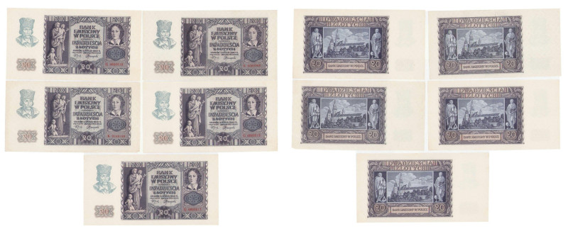 Polish banknotes 1916 - 1948
POLSKA / POLAND / POLEN / POLOGNE / POLSKO

20 z...