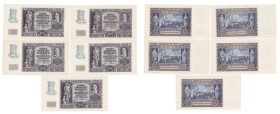 Polish banknotes 1916 - 1948
POLSKA / POLAND / POLEN / POLOGNE / POLSKO

20 złotych / zlotych 1940 seria G , zestaw 5 sztuk 

Przybrudzony papier...