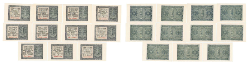 Polish banknotes 1916 - 1948
POLSKA / POLAND / POLEN / POLOGNE / POLSKO

1 zł...