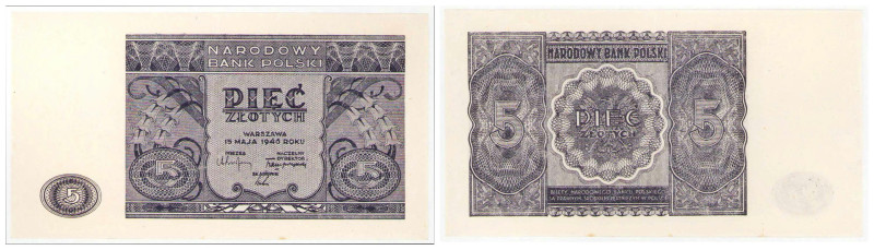 Polish banknotes 1916 - 1948
POLSKA / POLAND / POLEN / POLOGNE / POLSKO

5 zł...