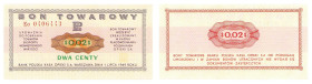 Securities - Vouchers, Shares and Bonds
POLSKA / POLAND / POLEN / POLOGNE / POLSKO

Bank PEKAO S.A. Bon na 2 centy 1969 seria Eo 

Pięknie zachow...