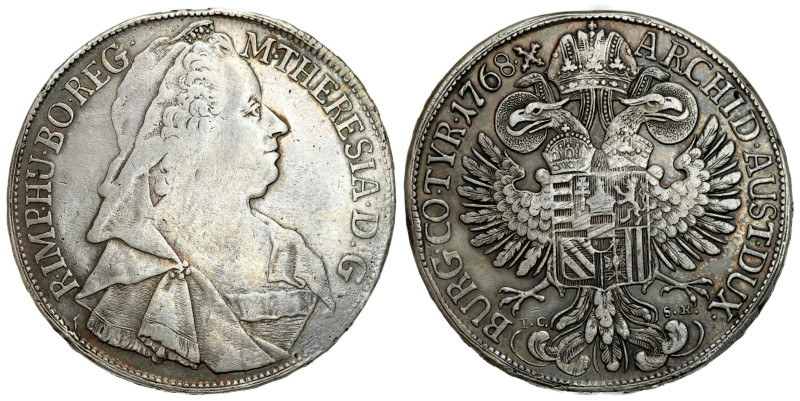 Austria
Austria. Maria Theresa (17401780), Thaler (Thaler) 1768, Vienna 

Cie...