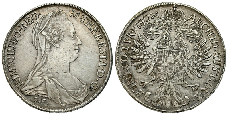 Austria
Austria. Maria Theresa (1740-1780). Thaler 1780, Gnzburg 

Oryginalne...